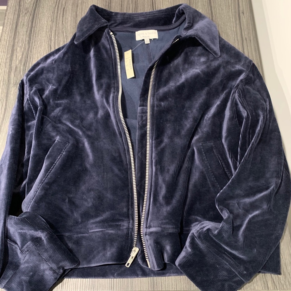 Madewell Texture & Thread Corduroy Bomber Jacket